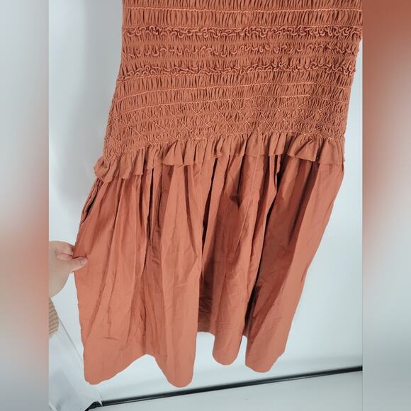 Ulla Johnson Clay Madeline Midi Dress 10 - Picture 5 of 14